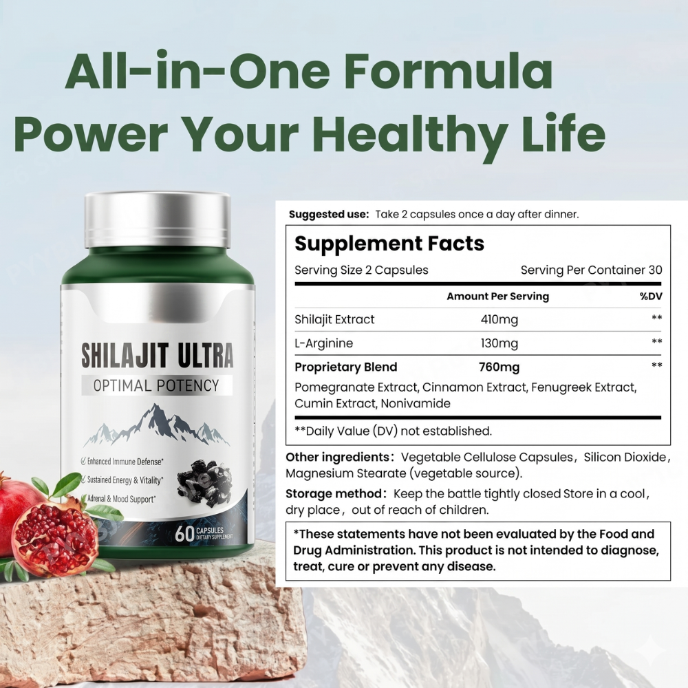 Shilajit Ultra with L-Arginine
