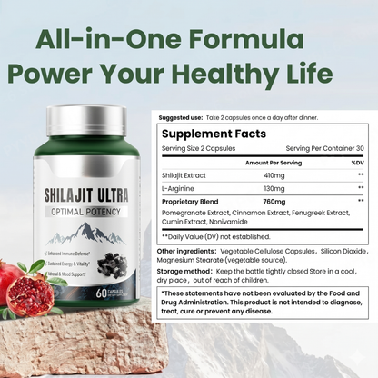 Shilajit Ultra with L-Arginine